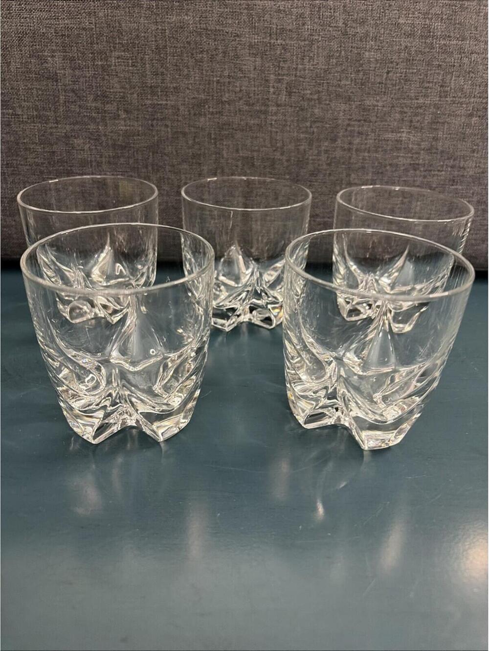 Set 5 Lisbonneby CRISTAL D'ARQUES Double Old Fashioned Glasses